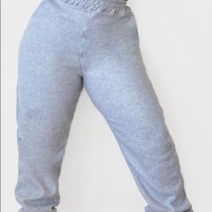 Plus Size Black Logo Sweatpants